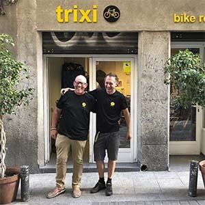 Gerald y Michal - Bicicleta.es & Trixi.com