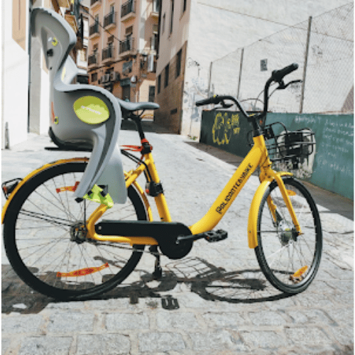 alicante by bike city bike baby 2